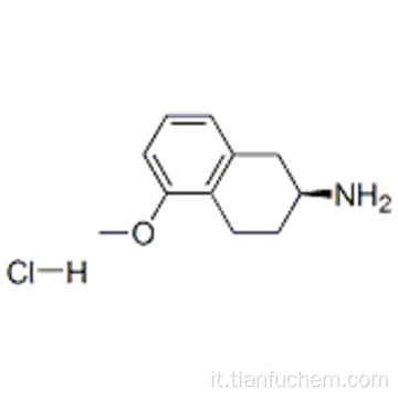 2-naftalenammina, 1,2,3,4-tetraidro-5-metossi-, cloridrato (1: 1), (57187872,2S) - CAS 58349-17-0